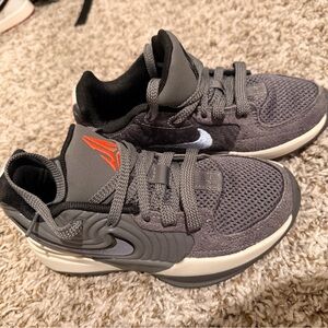 Kids Nike Ja 2 Gray and Black Athletic Shoes